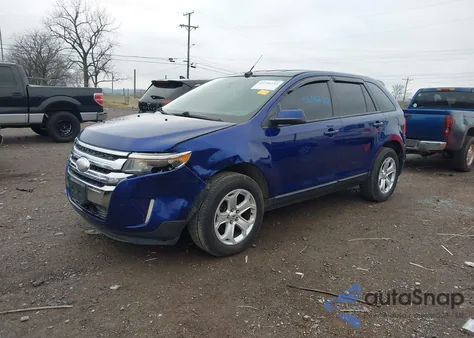 2013 Ford Edge Sel из США, поврежденный, VIN 2FMDK4JC8DBC85896